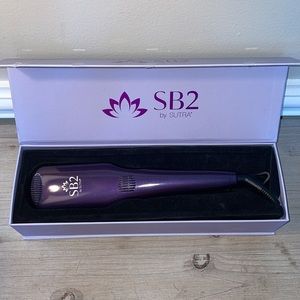 SB2 Sutra Tourmaline Infused Ceramic Heated Straightening Brush